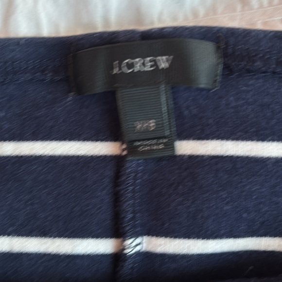 J. Crew boatneck stripe tee XXS - Picture 2 of 4